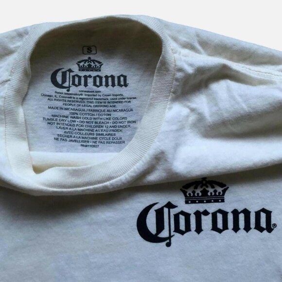 Corona Beach Spray Paint T-Shirt - Picture 4 of 4